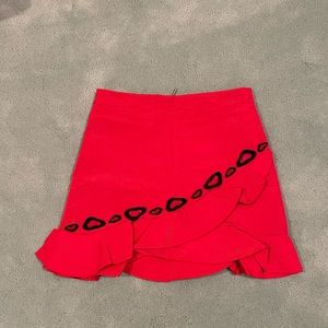 MSGM red skirt